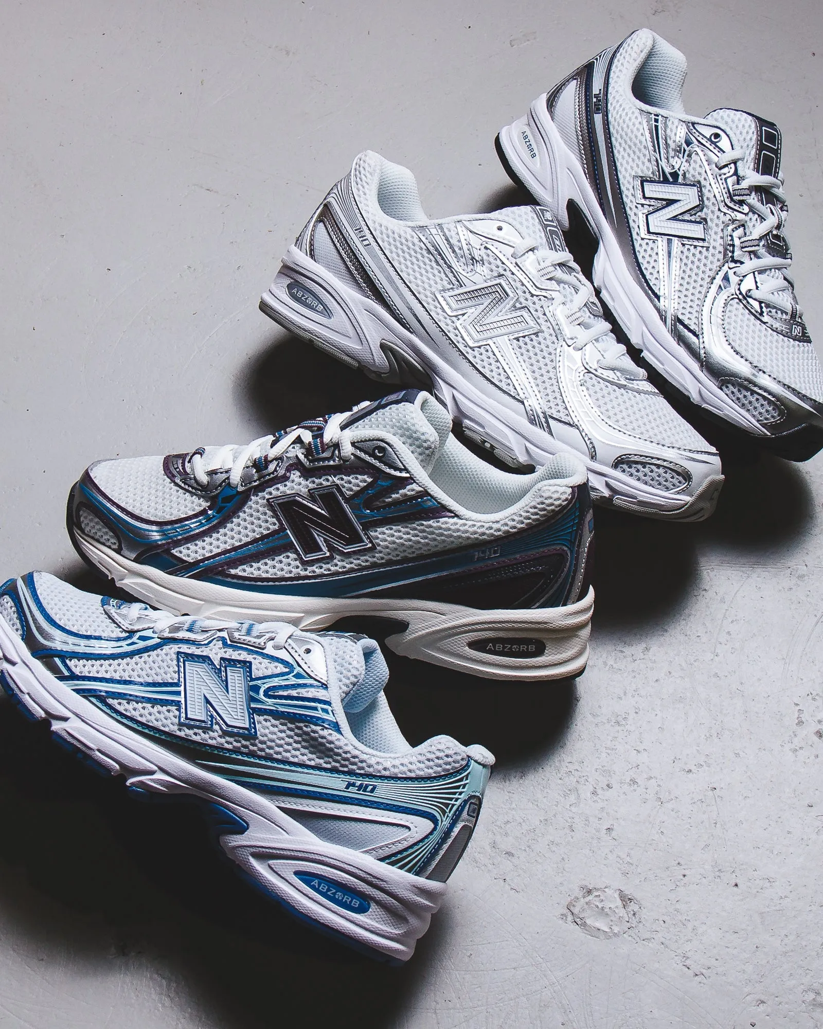 New Balance Unisex 740 Ice Blue U740LB2