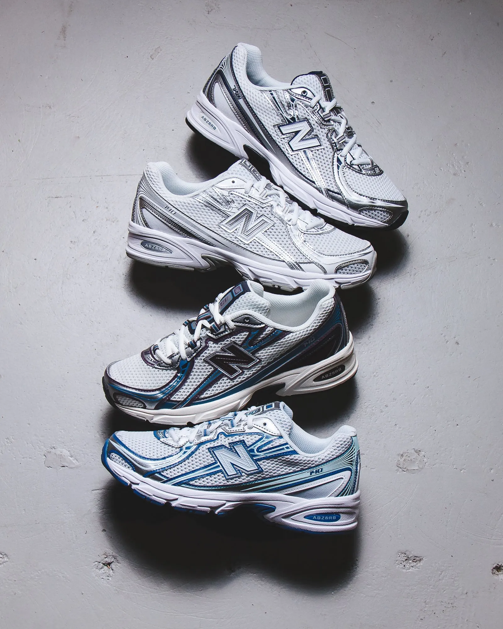 New Balance Unisex 740 Ice Blue U740LB2