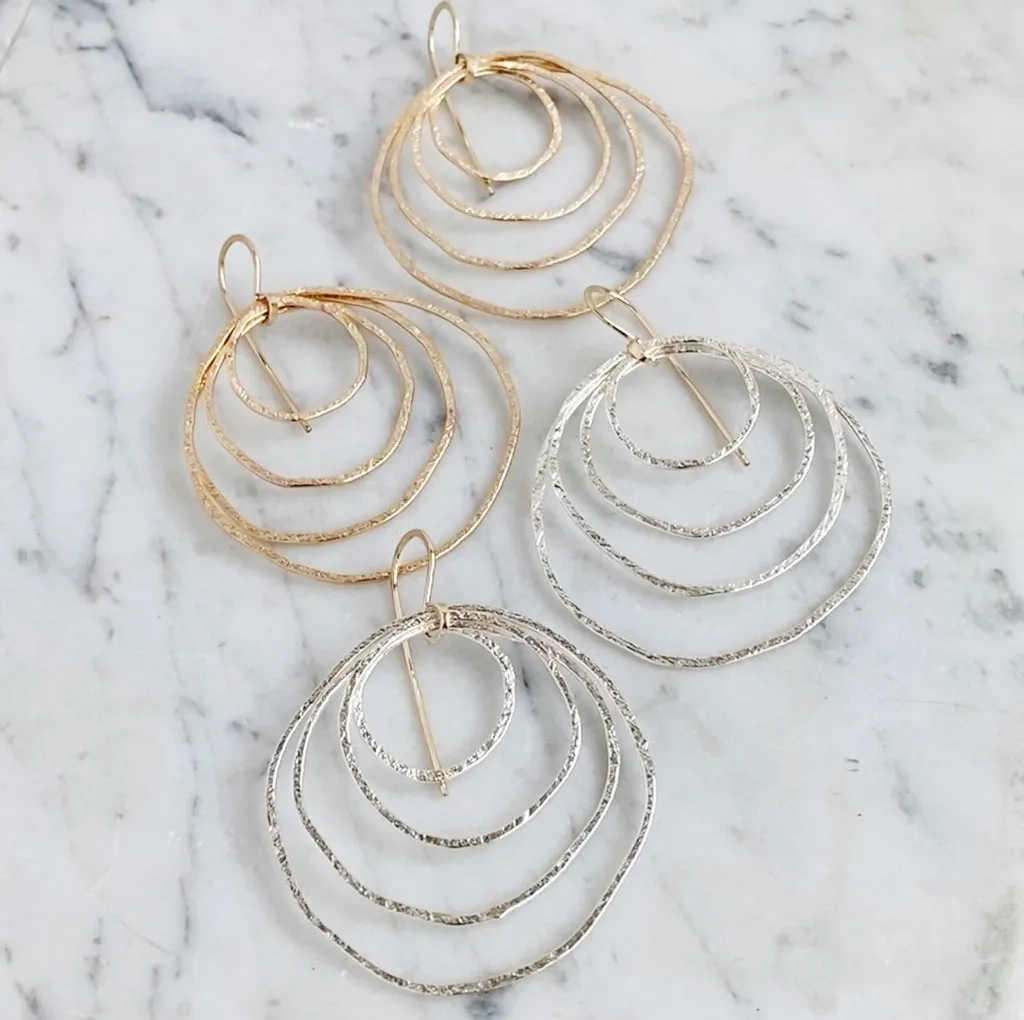 NEW! Ripple Drop Earrings by Shepherd's Run Jewelry