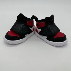 Nike Sky Jordan 1 TD 'Bred Toe'