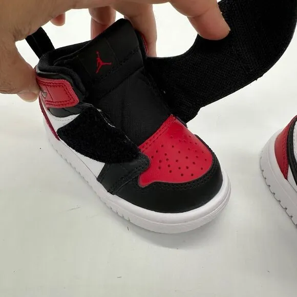 Nike Sky Jordan 1 TD 'Bred Toe'