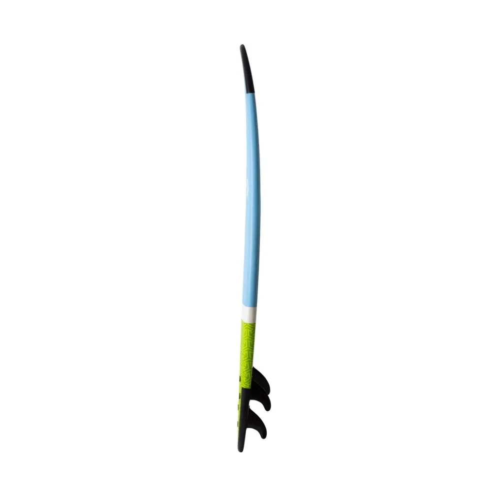 NSP SOFT FUNBOARD TAIL DIP 7’4 GREEN