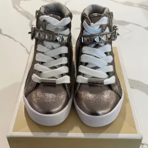 NWB Michael Michael Kors Ivy Rory-T Hi-top Sneakers