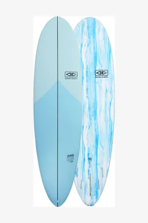 O&E HAPPY HOUR EPOXY SOFT TOP SKY BLUE - 6'6"