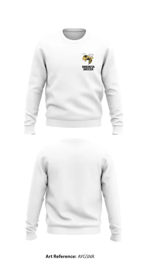 Oneonta Soccer1 Core Men's Crewneck Performance Sweatshirt - AYgsnR