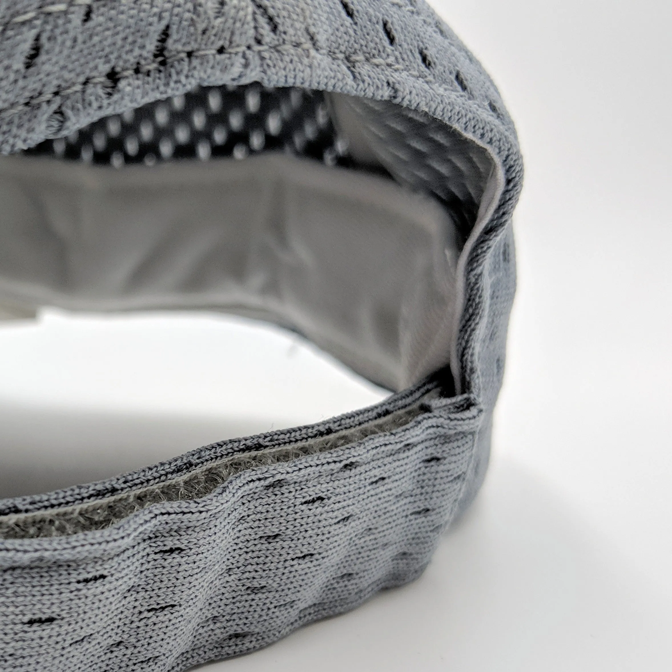 Performance Sail Swoosh Hat - Grey with White Brim
