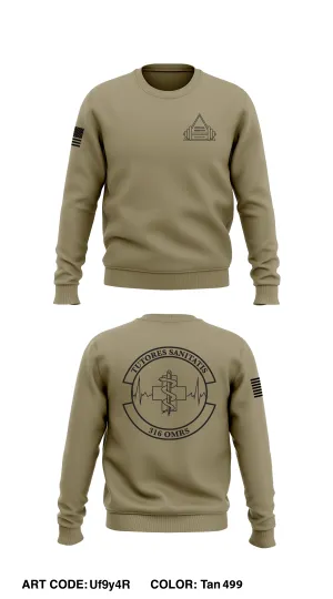 Physical Medicine, 316 OMRS Core Men's Crewneck Performance Sweatshirt - Uf9y4R