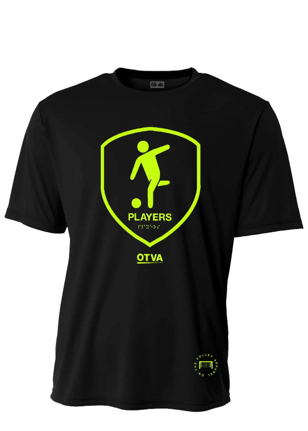 Players Only Jersey- Black Neon