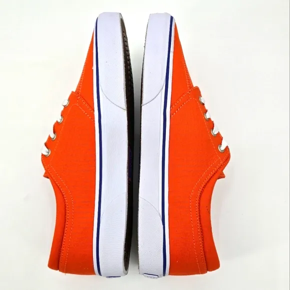 Polo Ralph Lauren Men's Faxon X Lace-Up Orange Sneakers Size 9.5