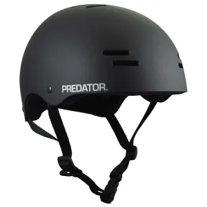 Predator SK8 Soft Foam Skate Helmet - Matte Black