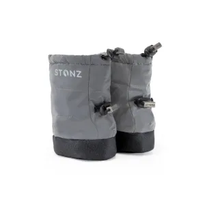Puffer Booties - Reflective Silver // Toddler S (0-9M)