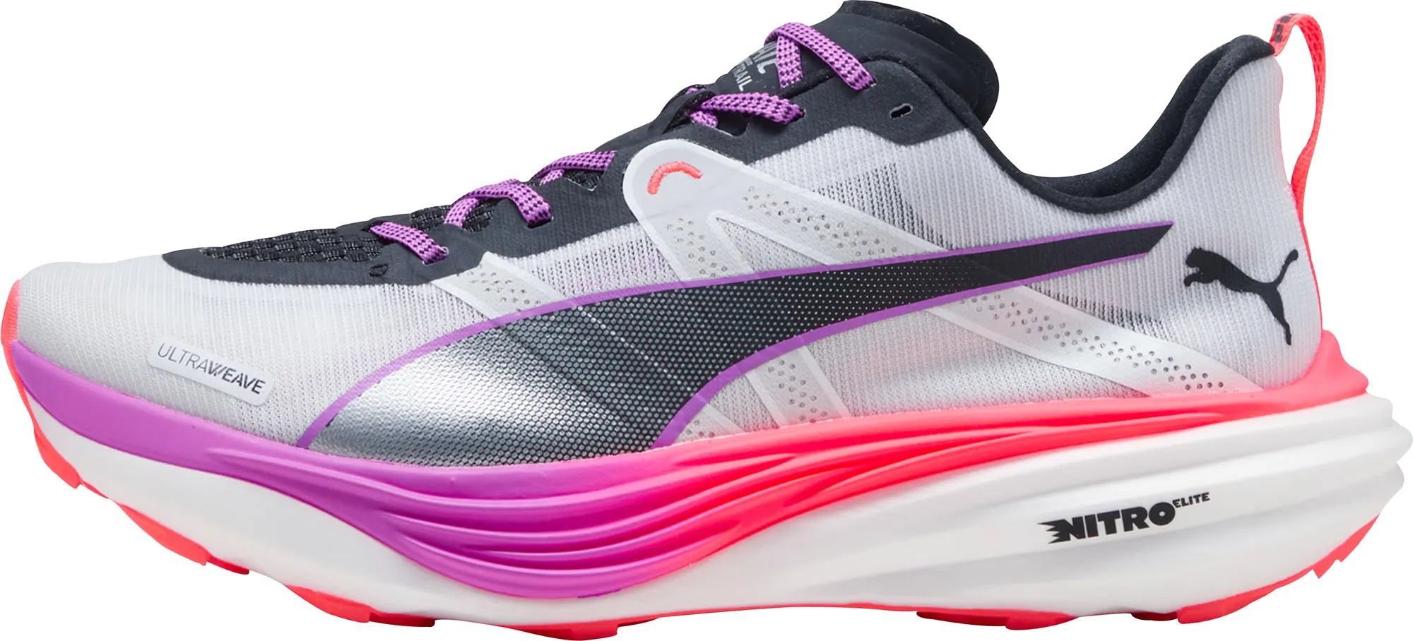 Puma Deviate Nitro Elite Womens Trail Running Shoes - White
