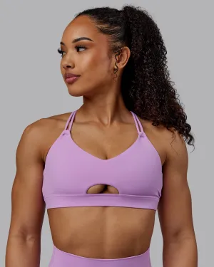 Pursue Sports Bra - Light Violet