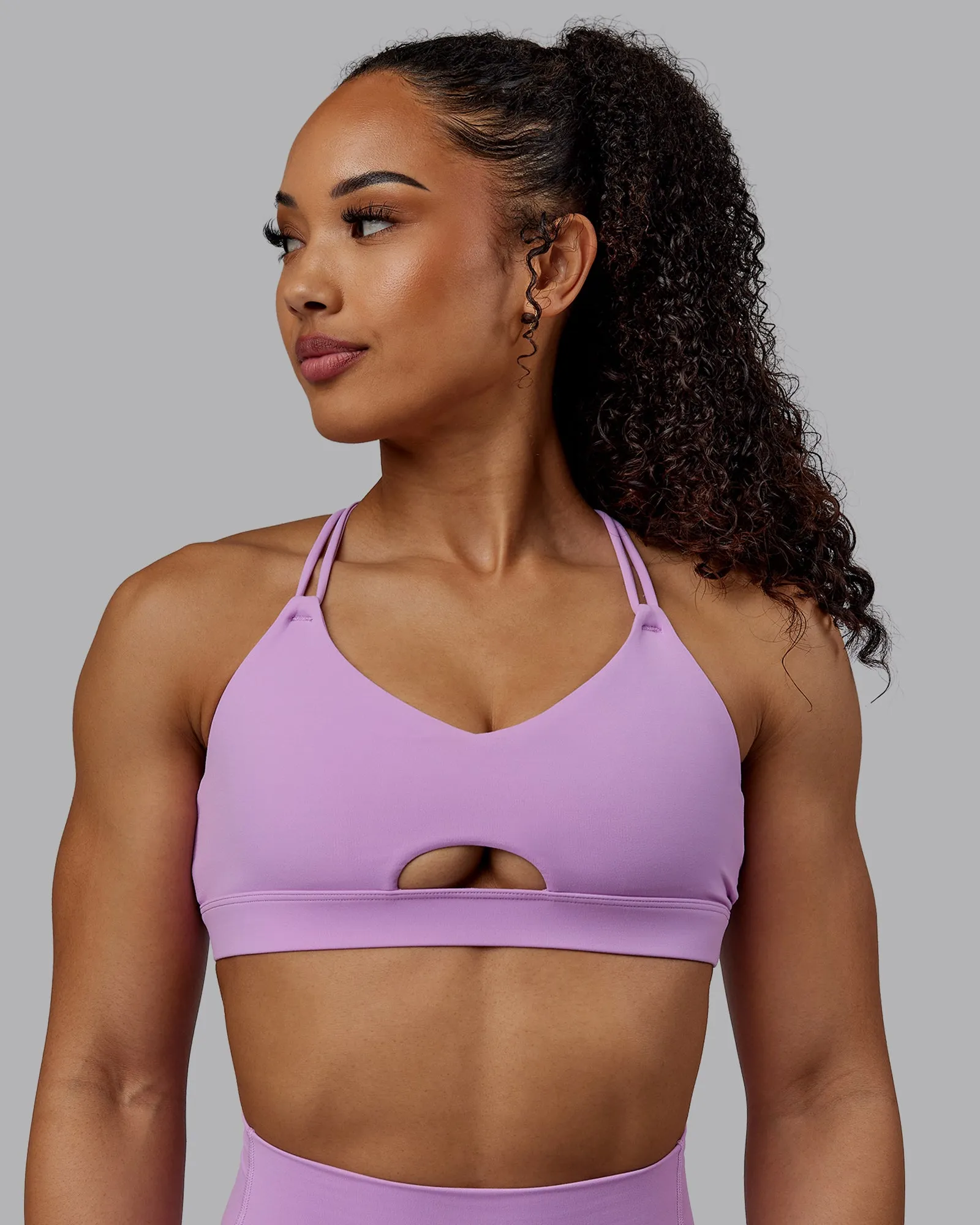 Pursue Sports Bra - Light Violet