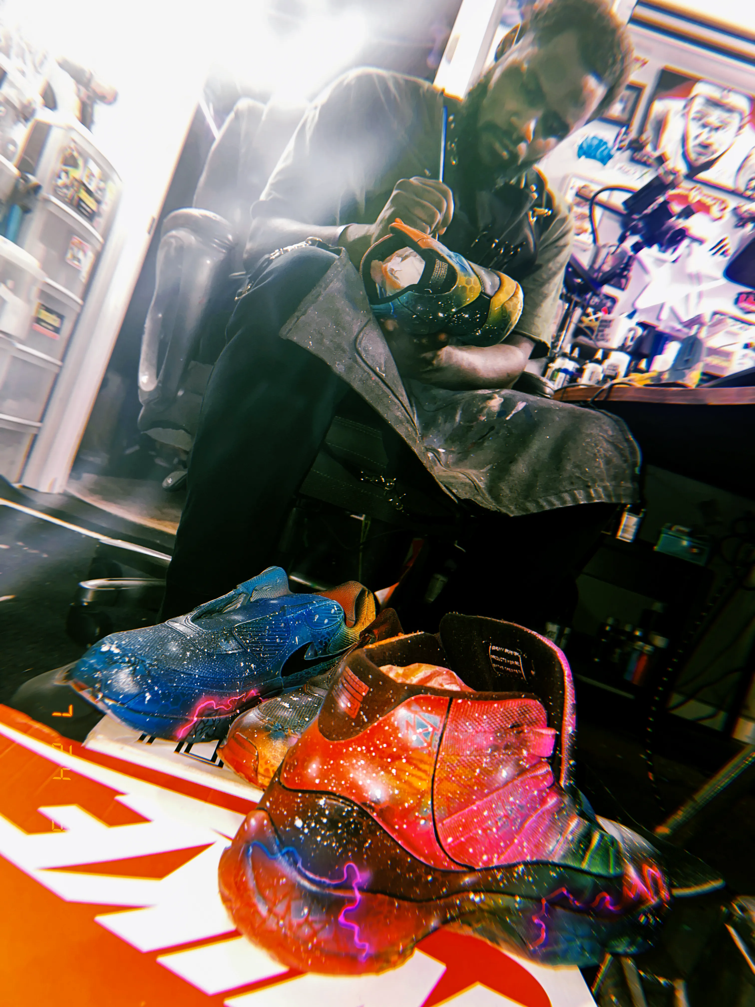 "Galaxy" Series - Custom Hand-Made Air Jordans by Sierato x Artisan Echelon