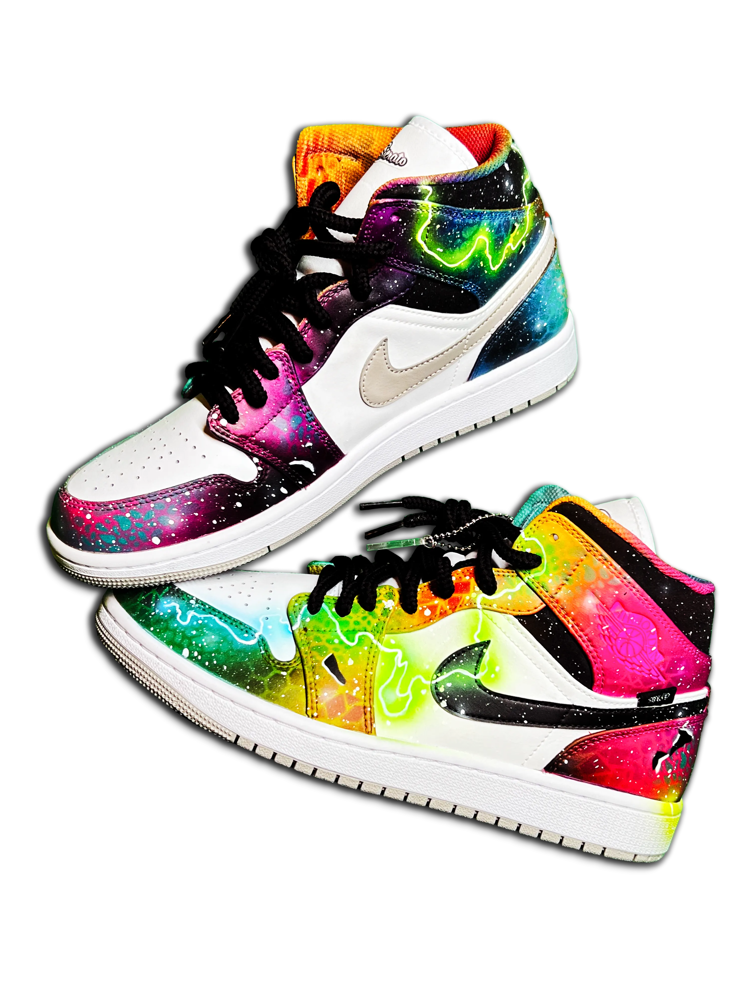 "Galaxy" Series - Custom Hand-Made Air Jordans by Sierato x Artisan Echelon