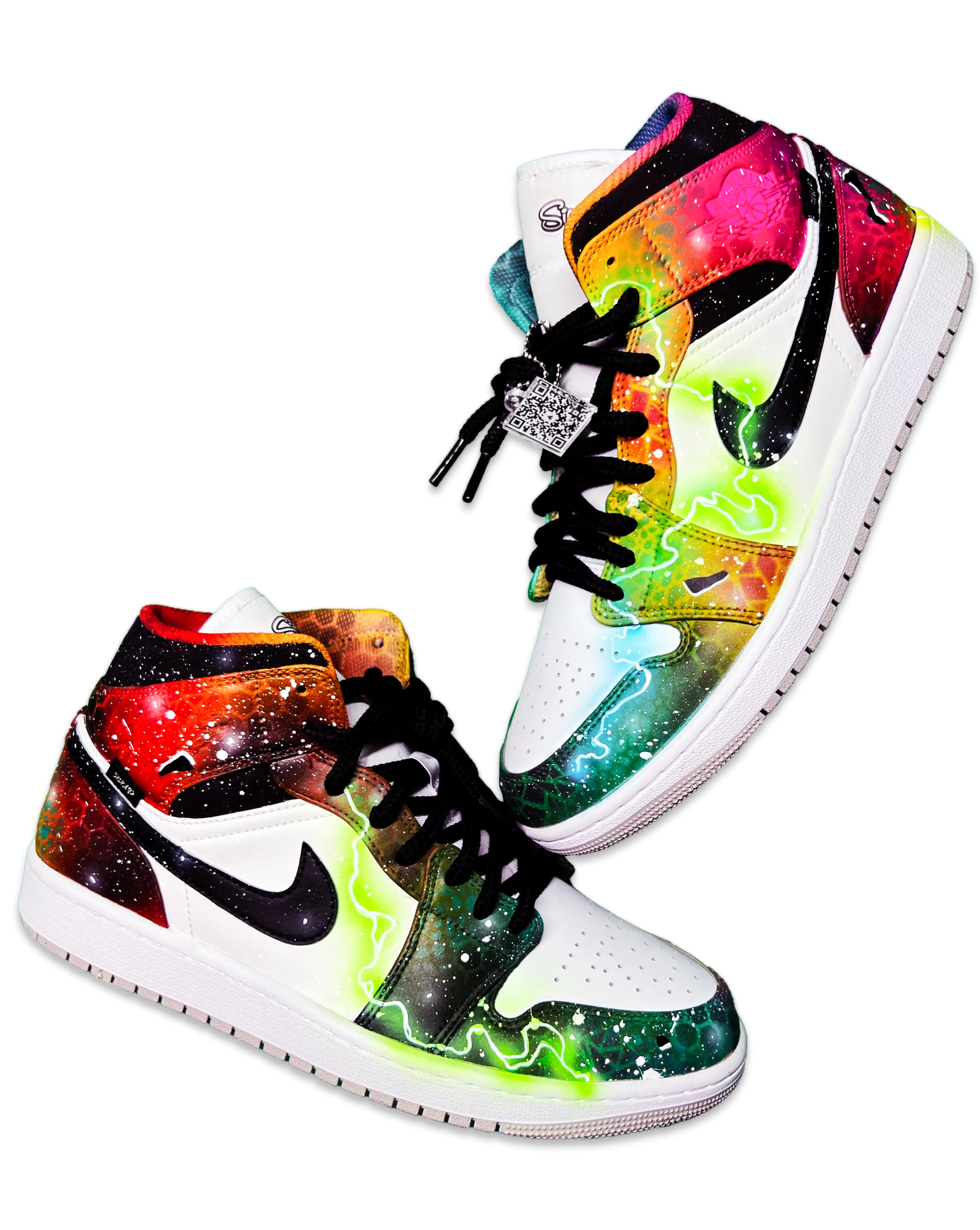 "Galaxy" Series - Custom Hand-Made Air Jordans by Sierato x Artisan Echelon