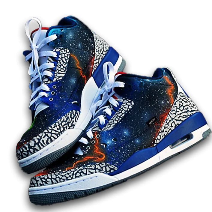 "Galaxy" Series - Custom Hand-Made Air Jordans by Sierato x Artisan Echelon