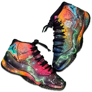 "Galaxy" Series - Custom Hand-Made Air Jordans by Sierato x Artisan Echelon