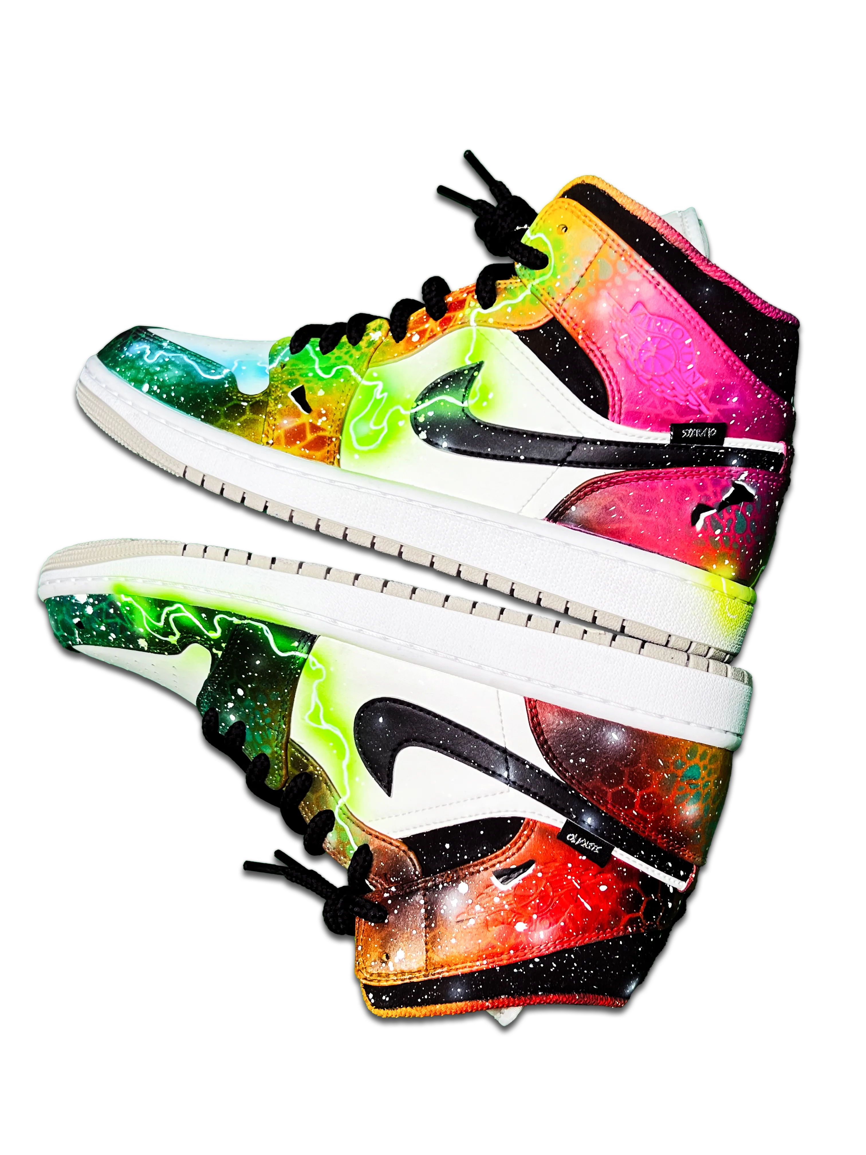 "Galaxy" Series - Custom Hand-Made Air Jordans by Sierato x Artisan Echelon