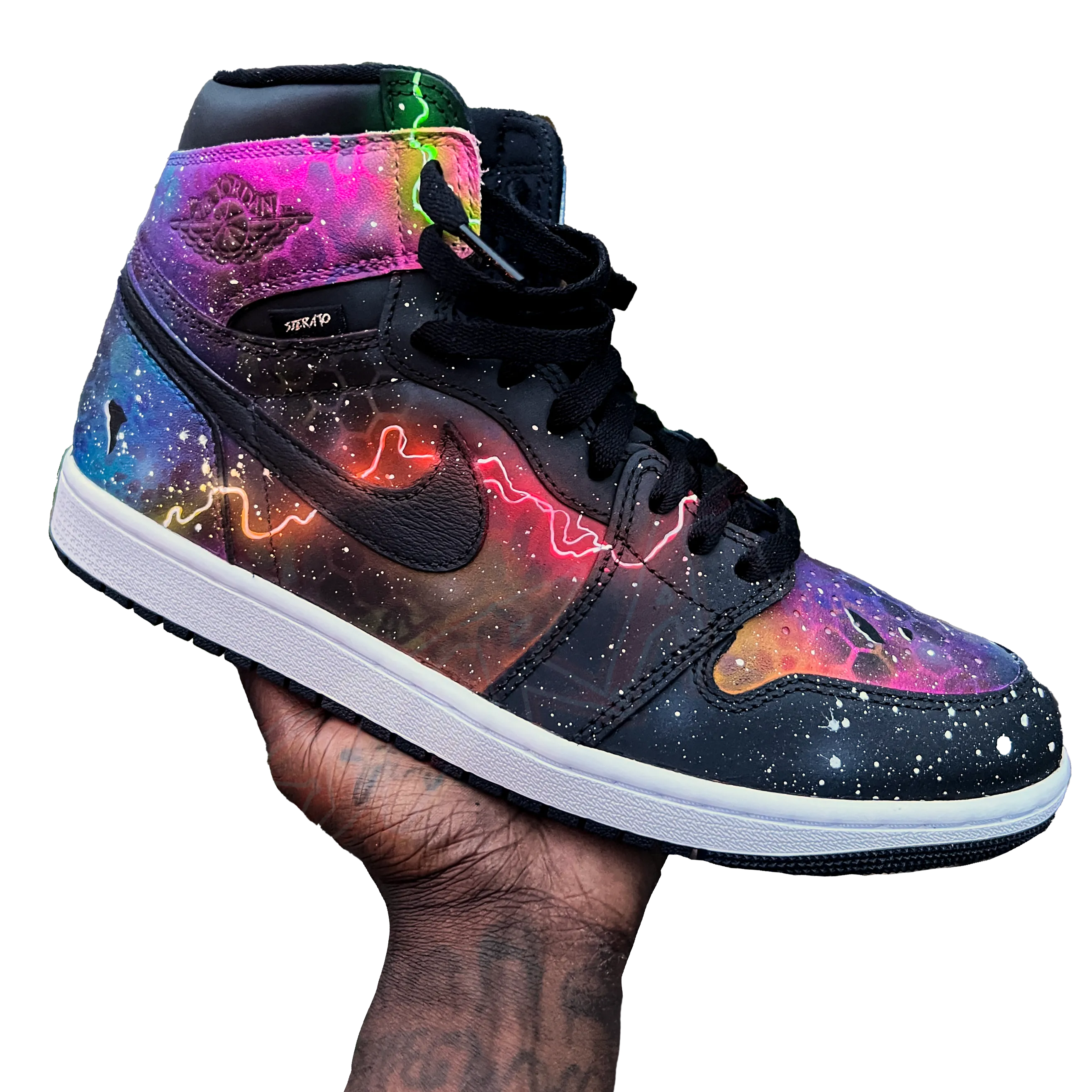 "Galaxy" Series - Custom Hand-Made Air Jordans by Sierato x Artisan Echelon