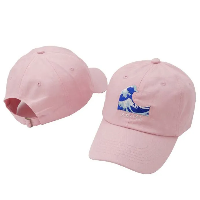 "WAVE" Casquette Baseball Streetwear Rose - UBR1™