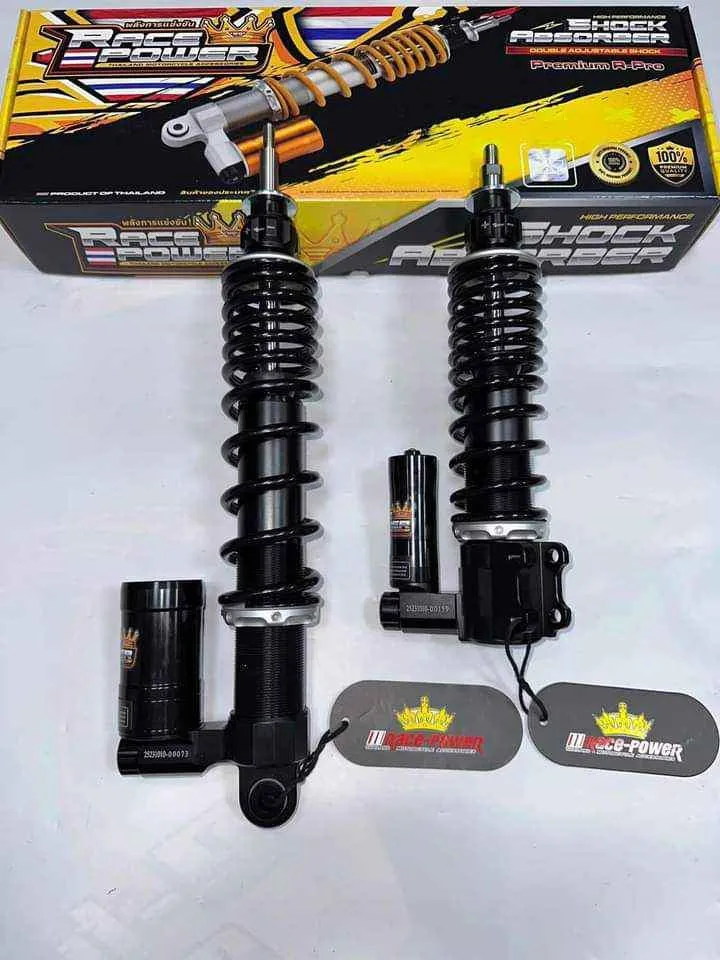 RACE POWER SHOCK 265MM & 365MM VESPA (BLACK)