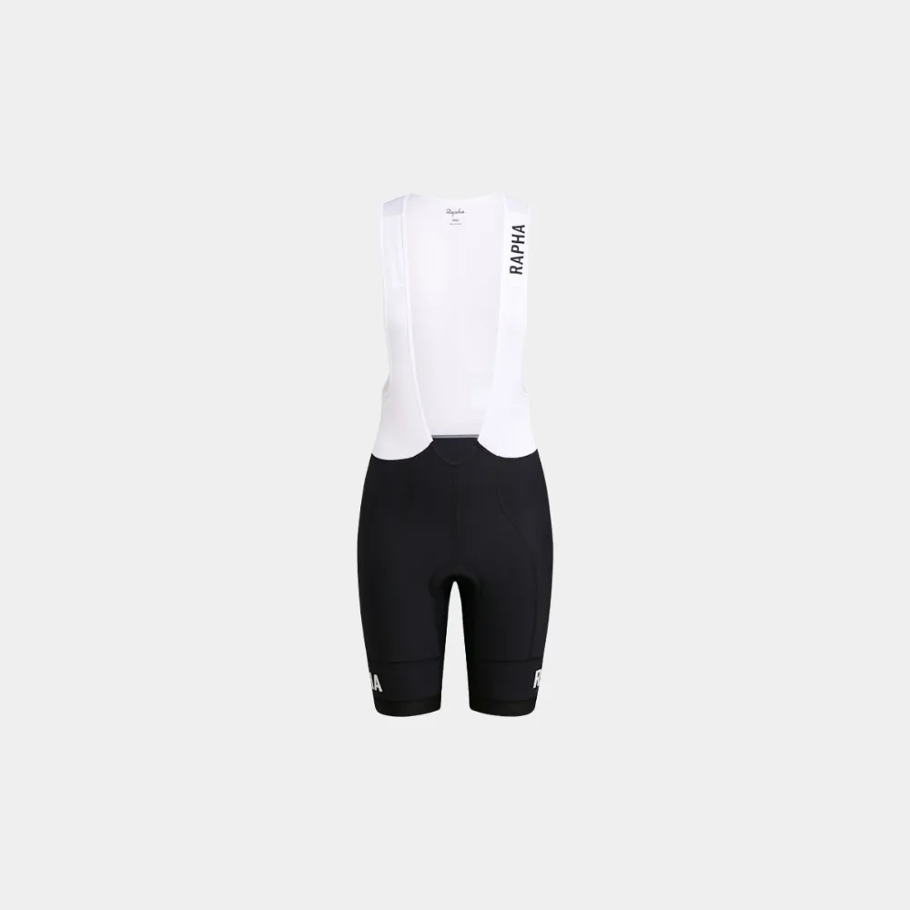 Rapha Women's Pro Team Training Bib Shorts - Regular - Black/White