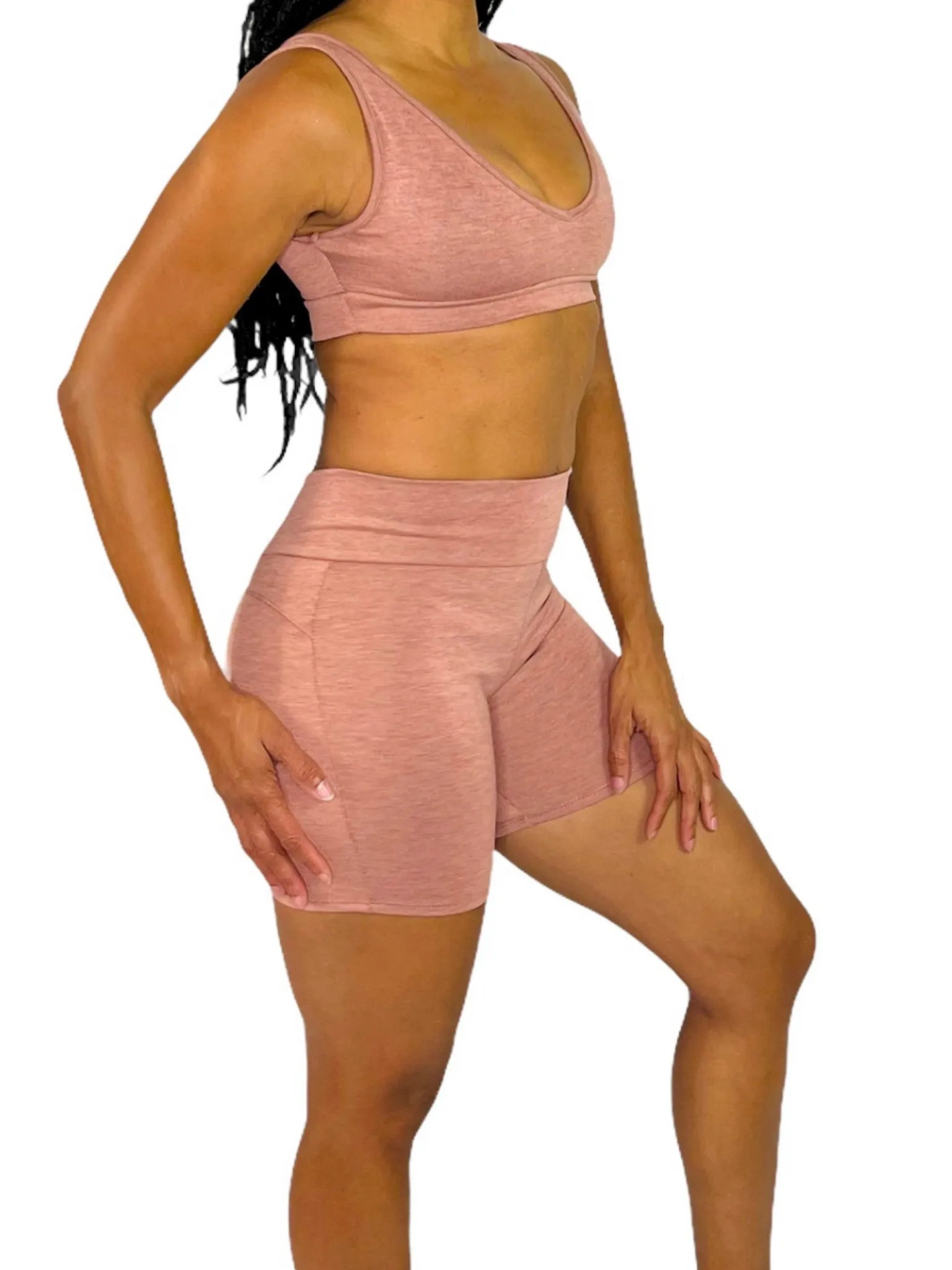 Raven - Blush Peach Sports Bra TN-141