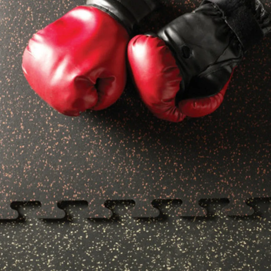 Regupol Aktivlok Interlocking Puzzle Tile - Rubber Gym Flooring