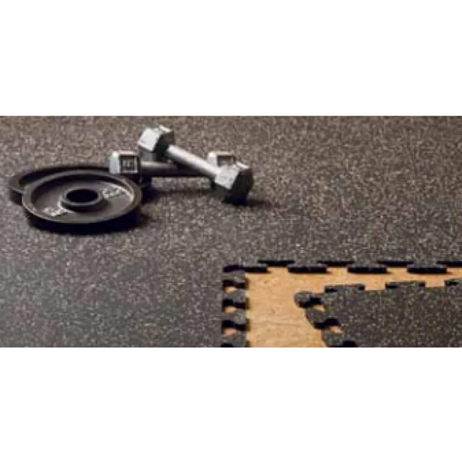 Regupol Aktivlok Interlocking Puzzle Tile - Rubber Gym Flooring