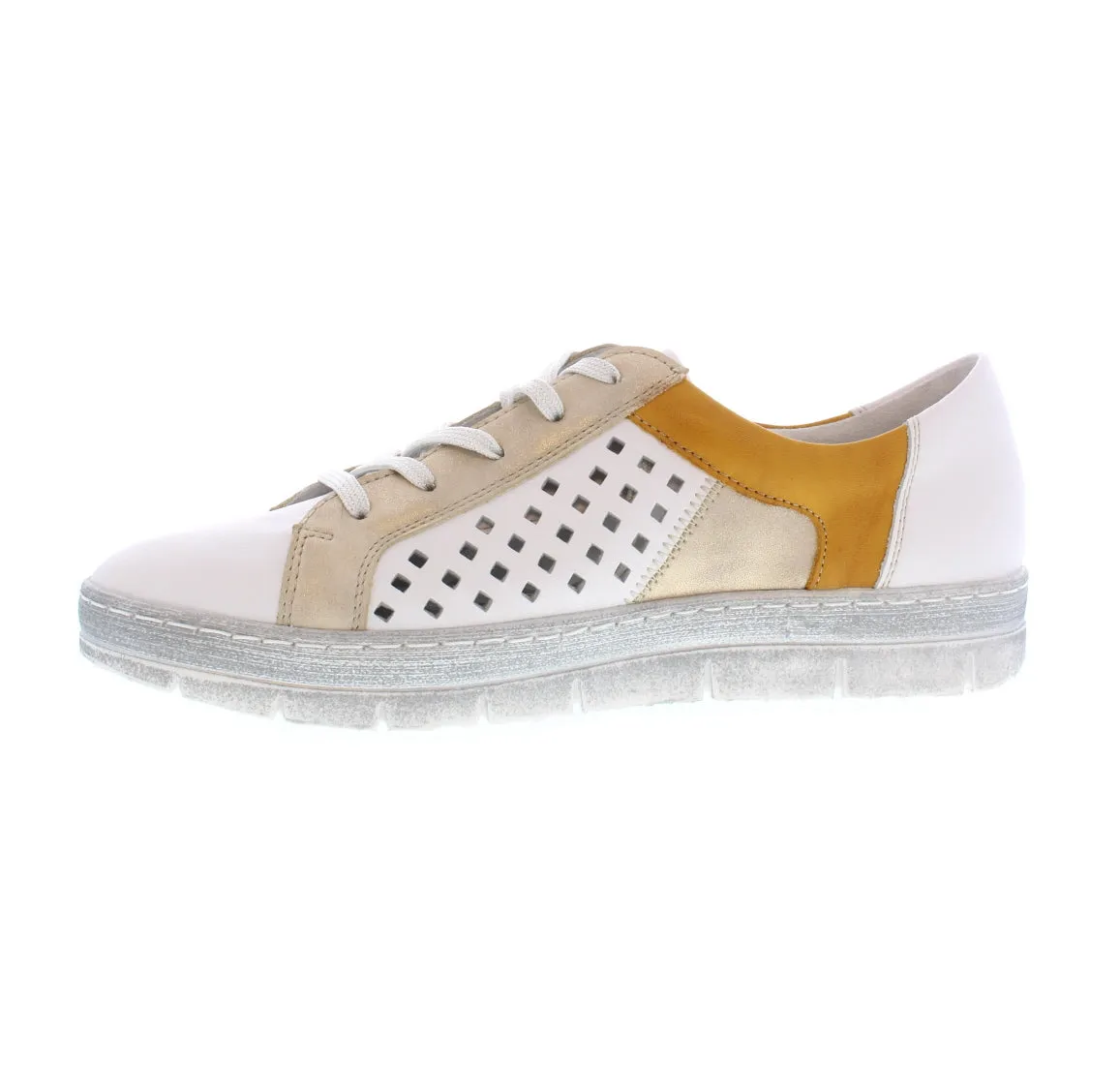Remonte D5819-80 - White Nude Yellow