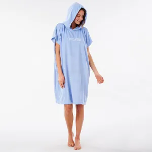 Rip Curl Womens Surf Essentials Hooded Changing Towel  - Blue
