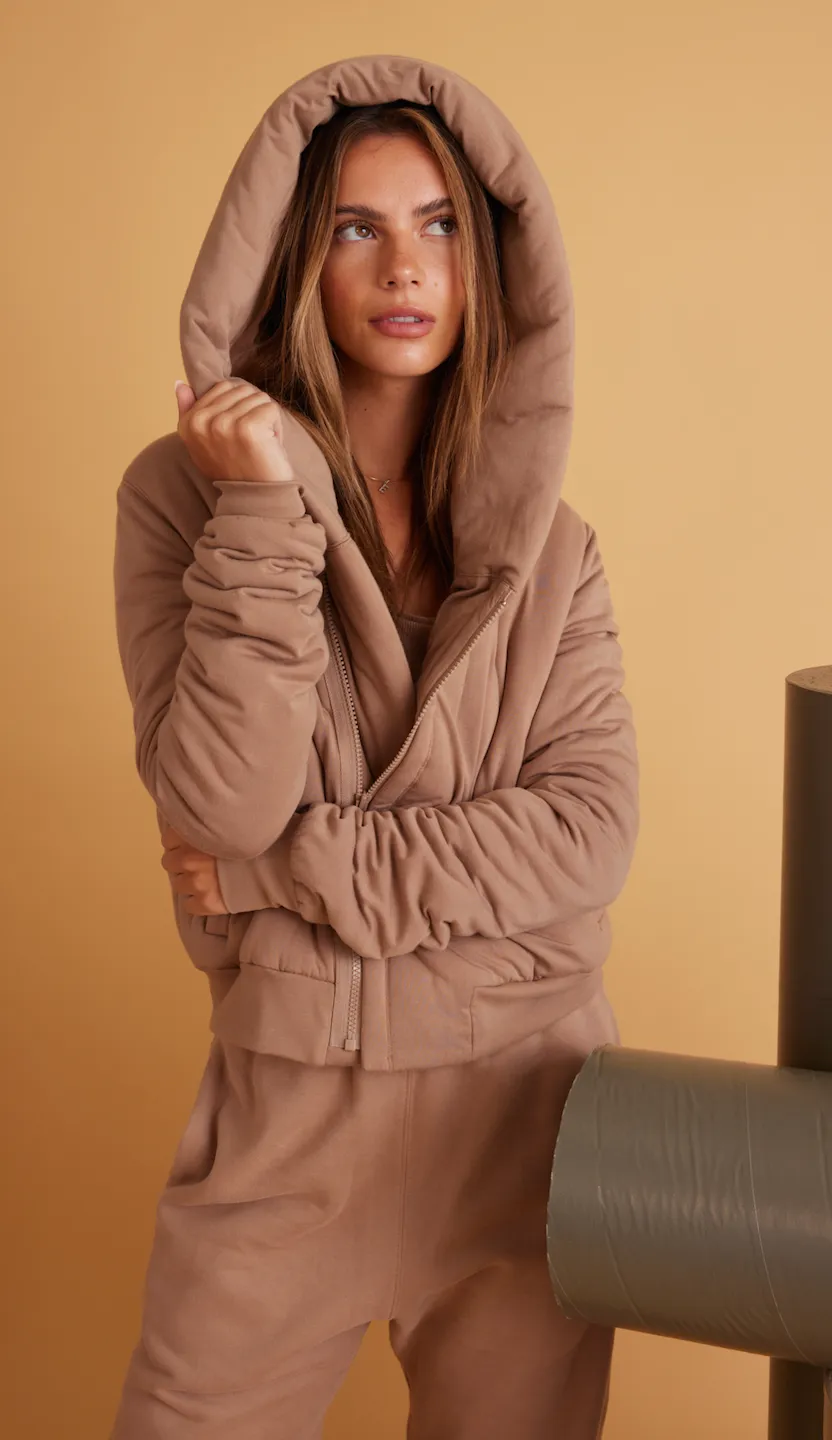 ROAM Cloud Jacket Taupe