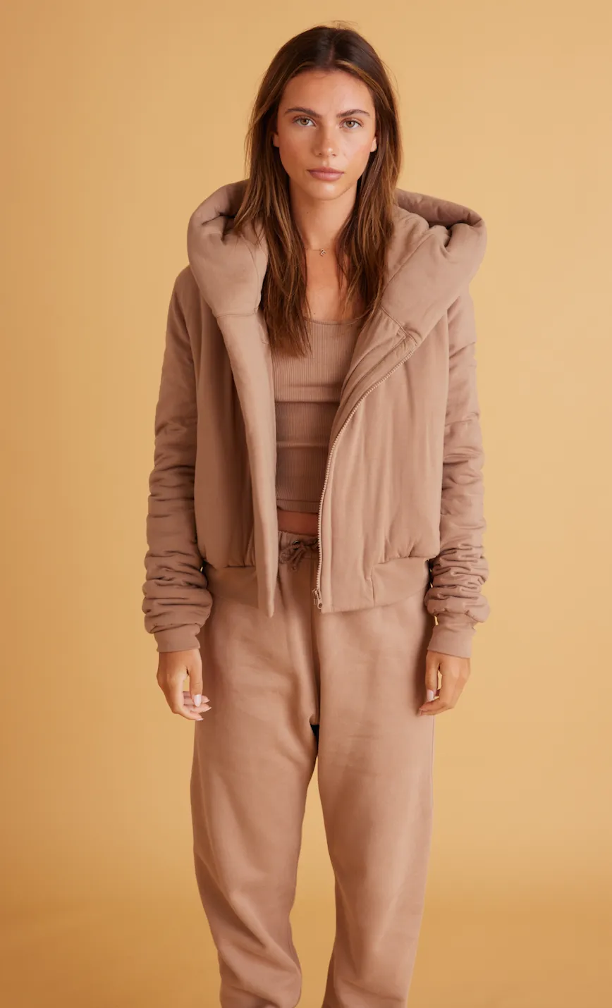ROAM Cloud Jacket Taupe