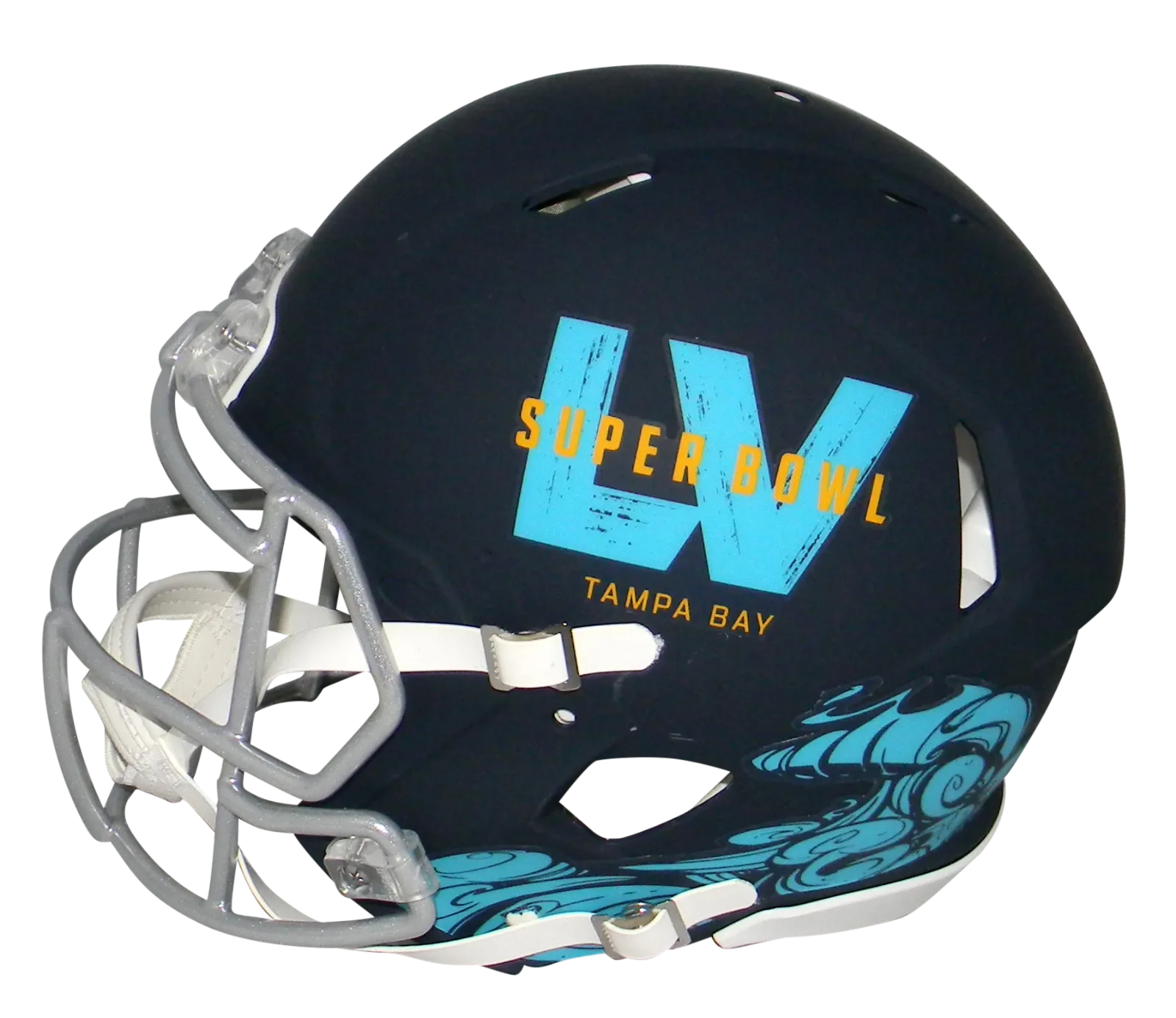 RONALD JONES II SIGNED TAMPA BAY BUCCANEERS SUPER BOWL SB LV AUTHENTIC HELMET