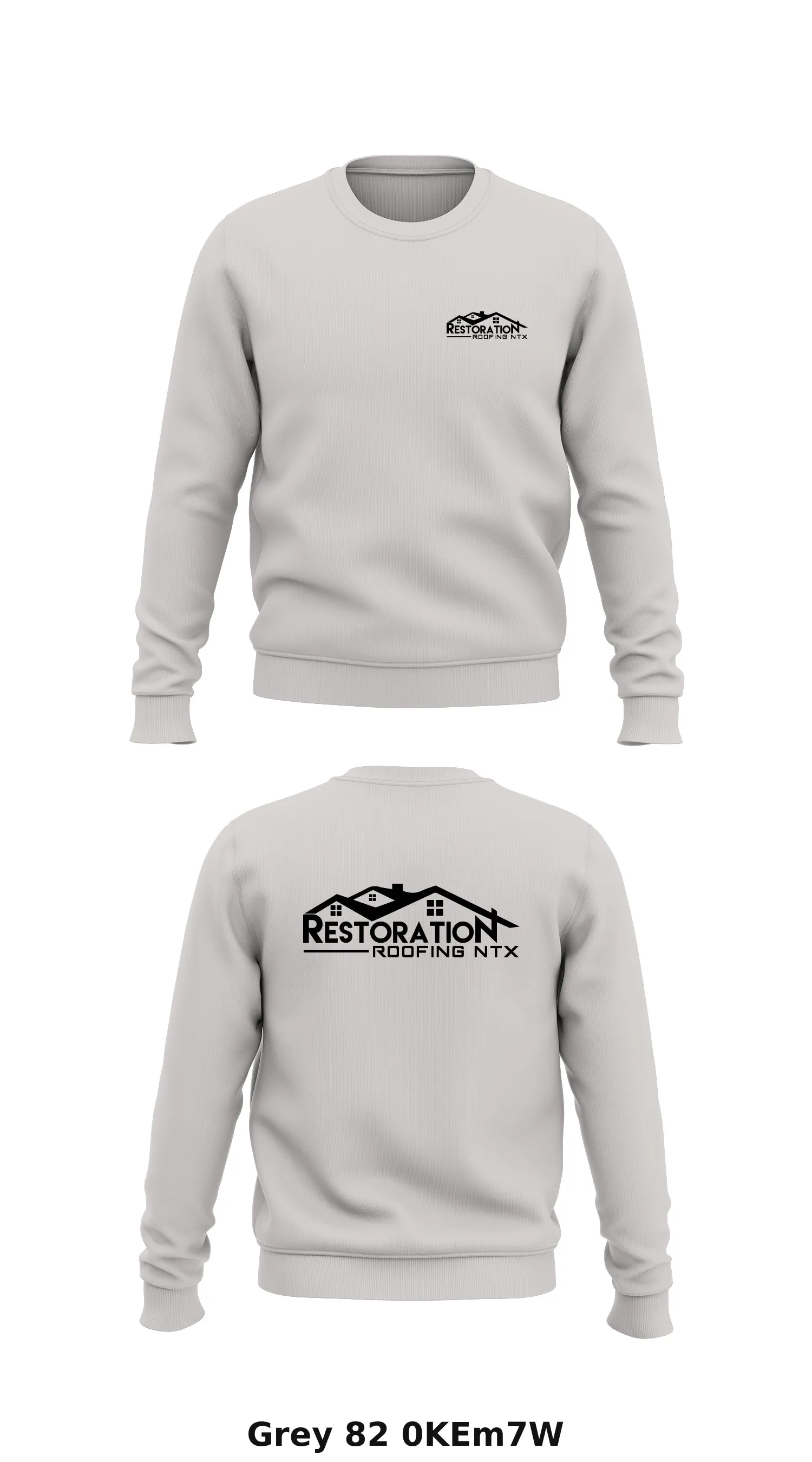 RRNTX Store 1 Core Men's Crewneck Performance Sweatshirt - 0KEm7W