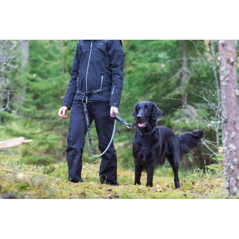 Rukka Pets Dog Hike Running Belt And Leash Grey