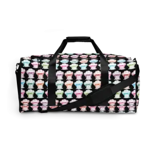 Sammi Haney (Esperanza - Raising Dion) Faces All-Over Duffle Bag