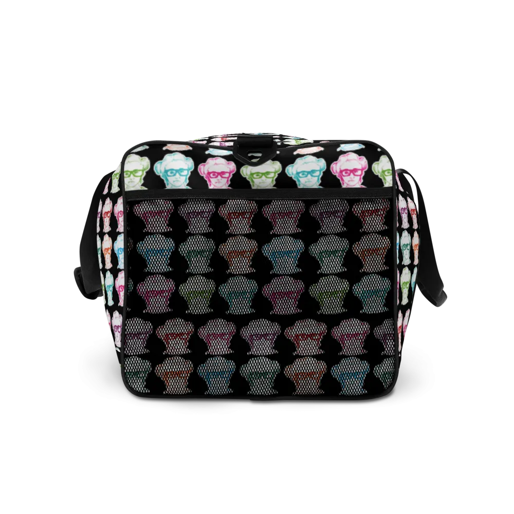 Sammi Haney (Esperanza - Raising Dion) Faces All-Over Duffle Bag