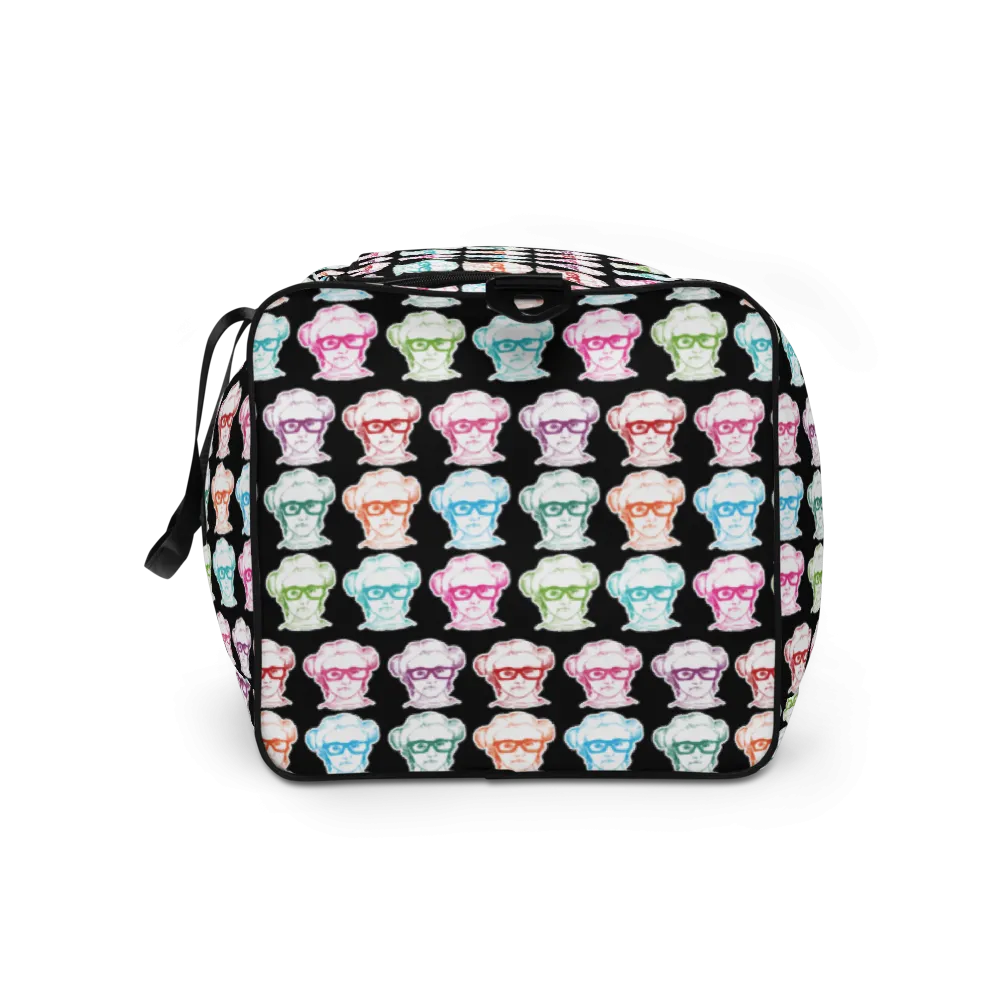 Sammi Haney (Esperanza - Raising Dion) Faces All-Over Duffle Bag