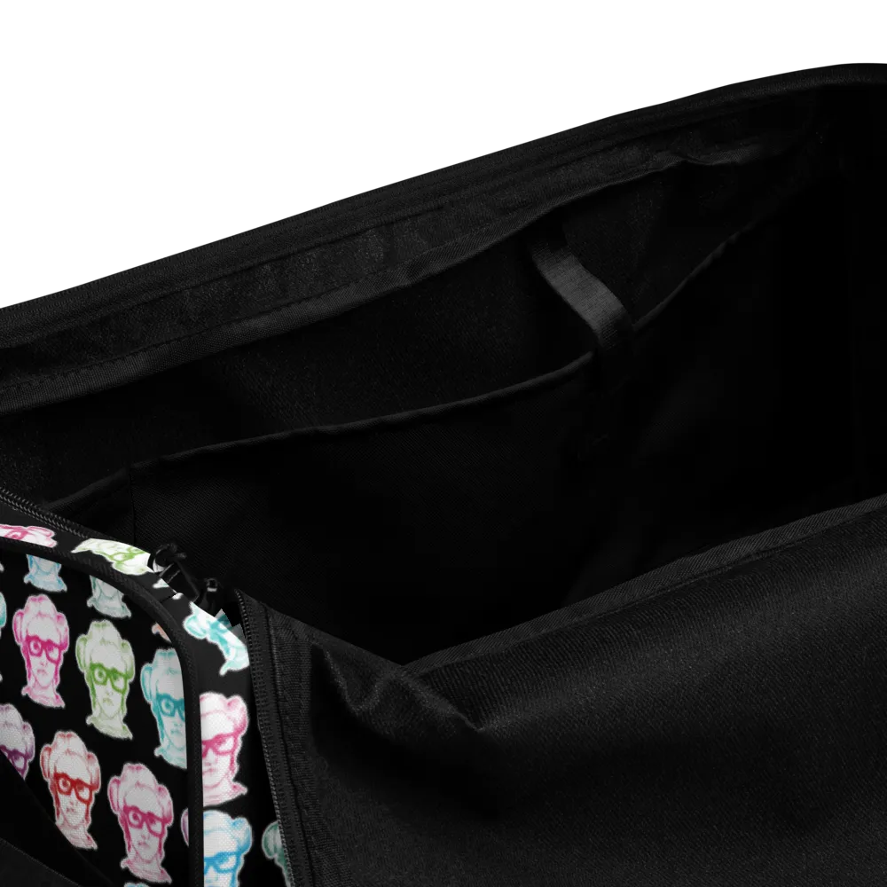 Sammi Haney (Esperanza - Raising Dion) Faces All-Over Duffle Bag