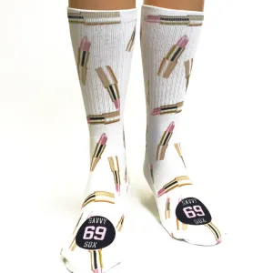 SAVVY SOX JENNY69 LIPSTICK SOCKS