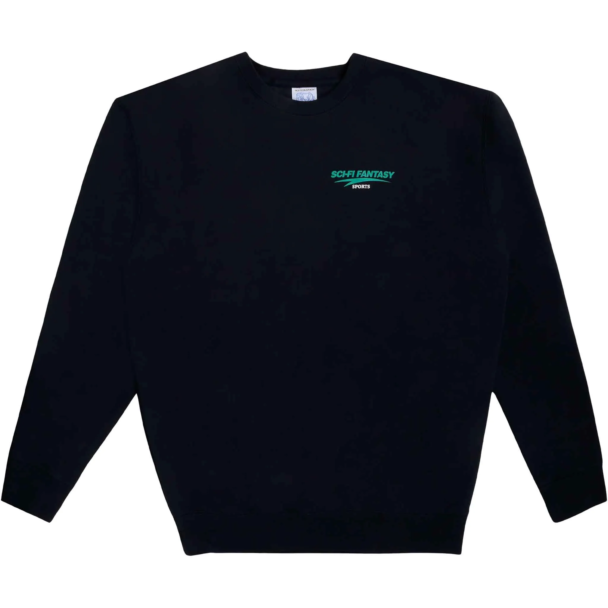 Sci-Fi Fantasy Sports Fleece Crewneck Sweatshirt Navy