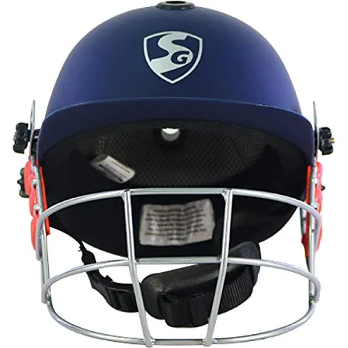 SG Optipro Cricket Helmets, Medium, Navy Blue