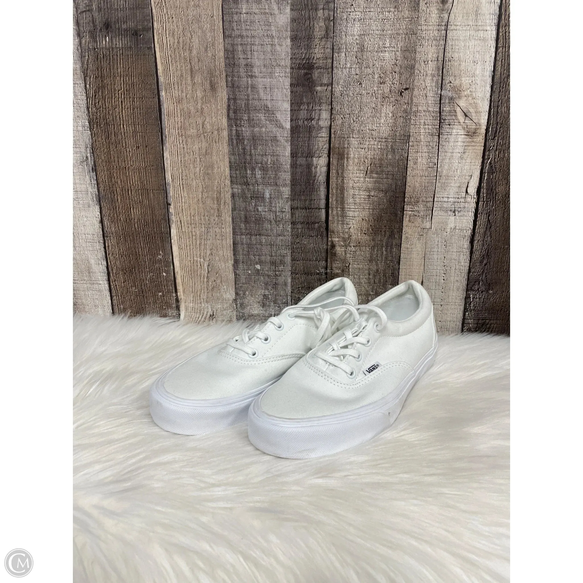 Shoes Sneakers By Vans In White, Size: 8