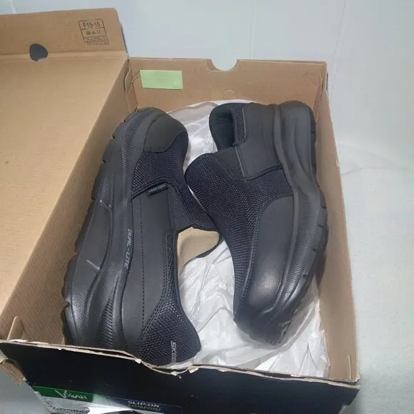 Skechers Men's 11.5 Equalizer 5.0 Persistable Men's Black Extra Wide Sneakers