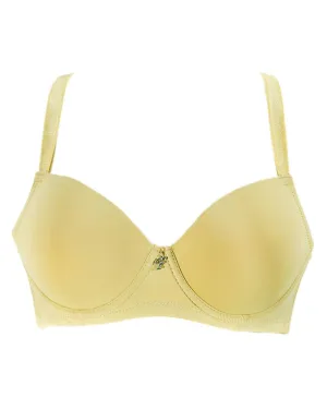 Skin Pushup Bra - Single Padded Underwired Bra  - Flourish - FL972