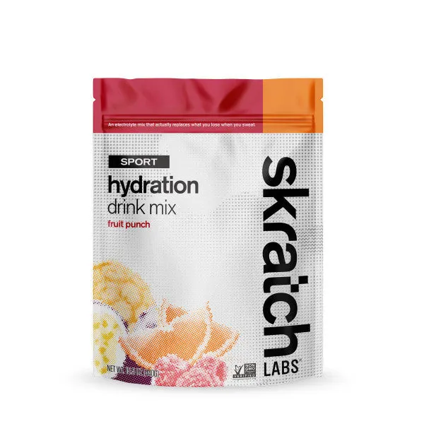 SKRATCH LABS Sport Hydration Drink Mix 1Lbs Bag (440g)
