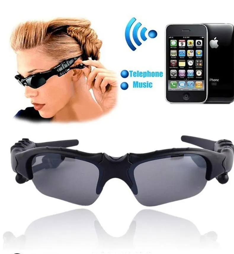 Smart Bluetooth USB Sports Sunglasses with Earbuds